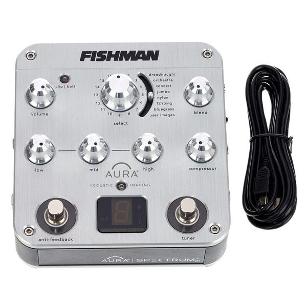 Fishman Aura Spectrum DI Preamp Acoustic Pedal 