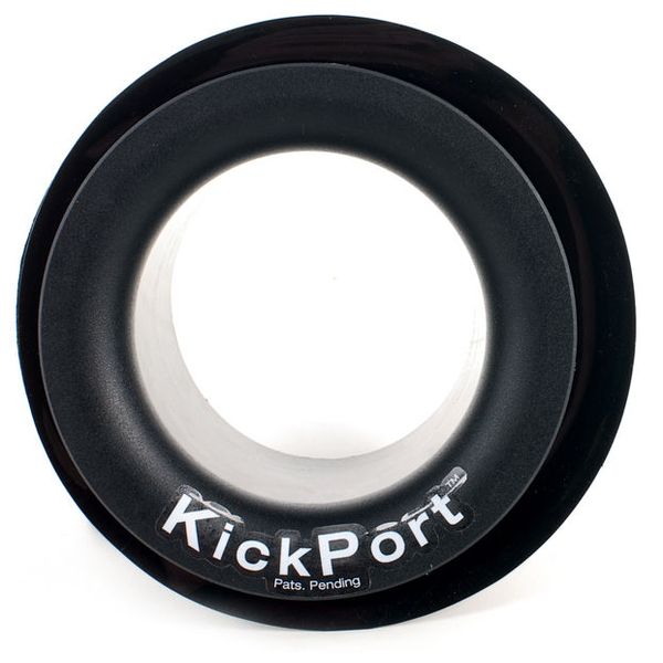 Kick Port Bass Drum Insert Booster Black