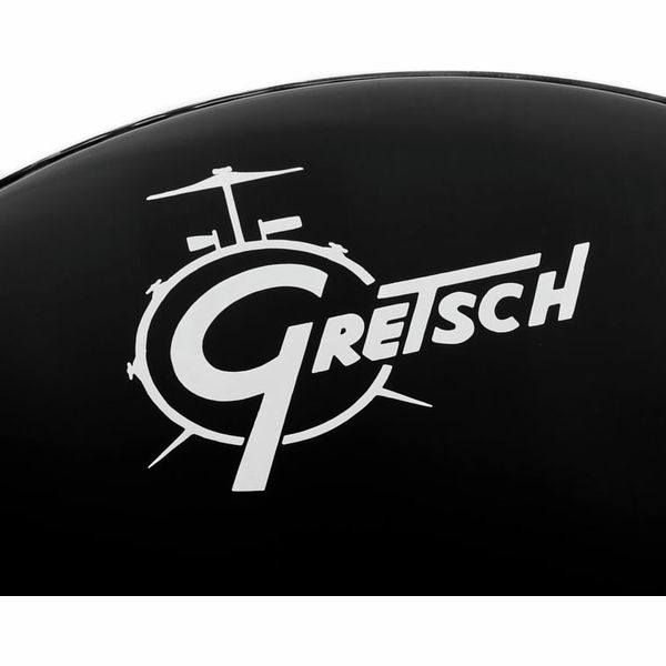 Gretsch Drums 18" Bass Drum Head Black /Logo