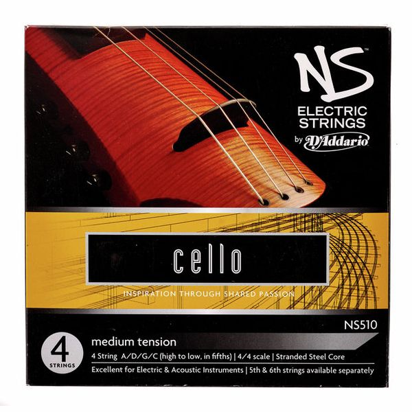 Daddario NS510 E-Cello medium