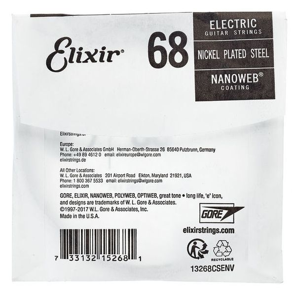 Elixir .068 Electric Guitar String