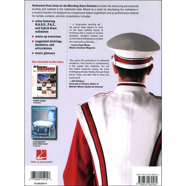 Hal Leonard Rudimental Drum Marching Snare Musikhaus Thomann