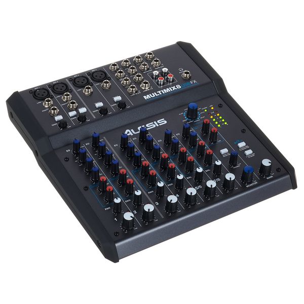 alesis multimix 8 line stereo line mixer