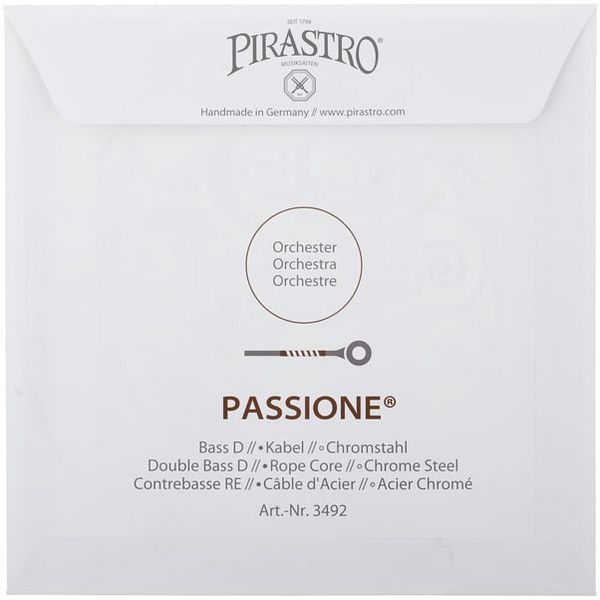 Pirastro Passione Bass 4/4-3/4 medium