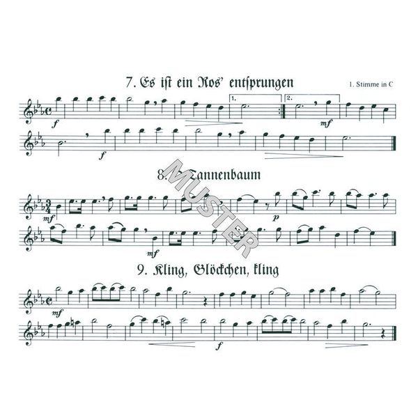 Musikverlag Rundel 27 Lieder Weihnacht 1C
