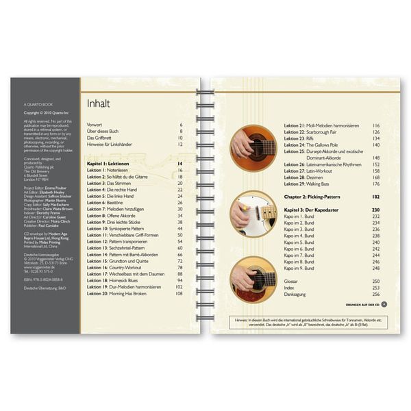 Voggenreiter Fingerpicking der Komplettkurs Musikhaus Thomann