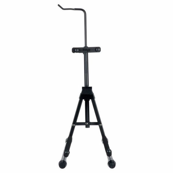 Supporto Per Contrabbasso Elettrico E Violoncello STAGG | Regolabile In Altezza 105-169 Cm, Con Gancio Per Arco | Colore Nero