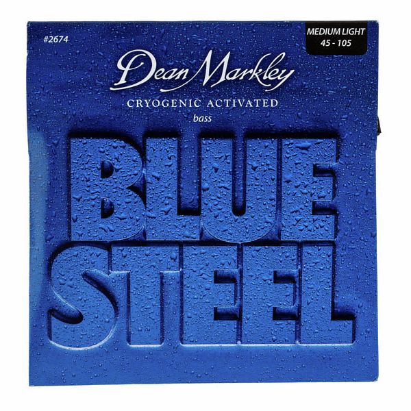 Dean Markley 2674 Blue Steel Bass ML