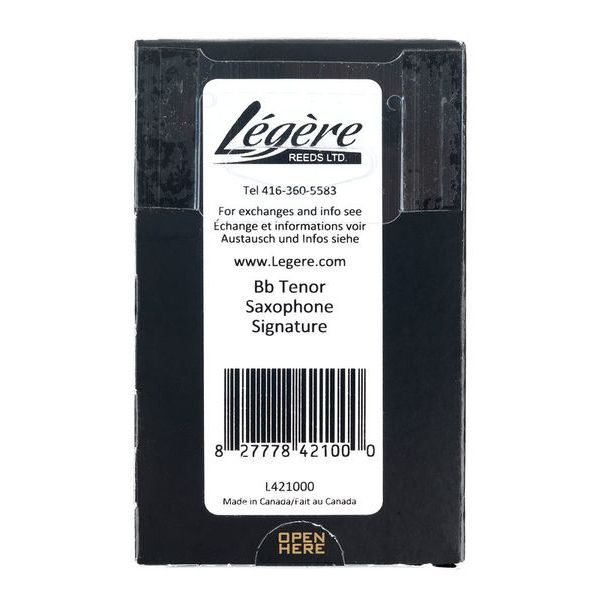Legere Signature Tenor Saxophone 3.25