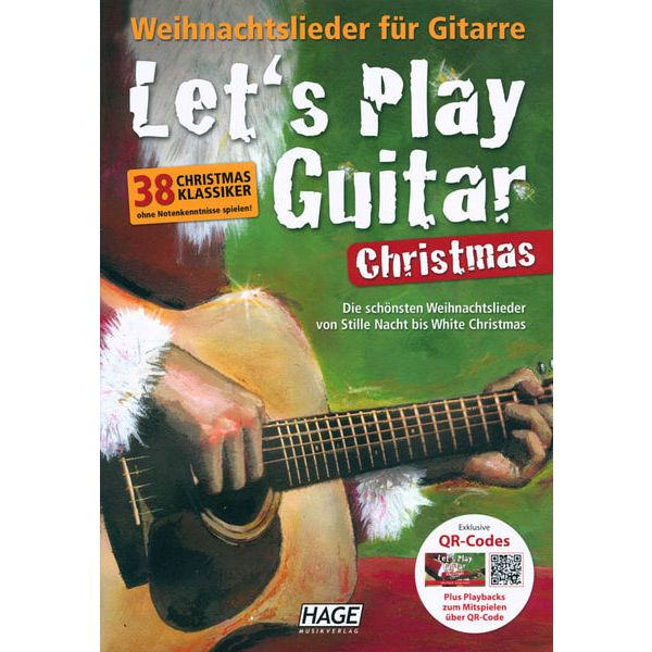 Hage Musikverlag Let's Play Guitar Christmas
