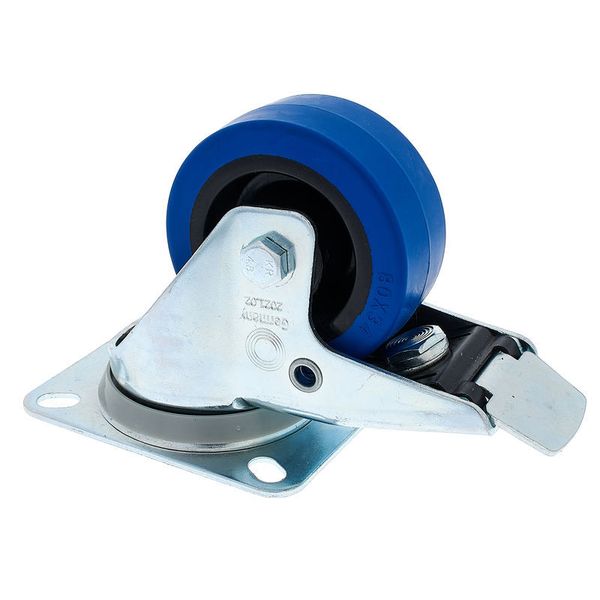 Blue Wheels Einzelrad Ersatzrad 80 mm Rad Rolle 