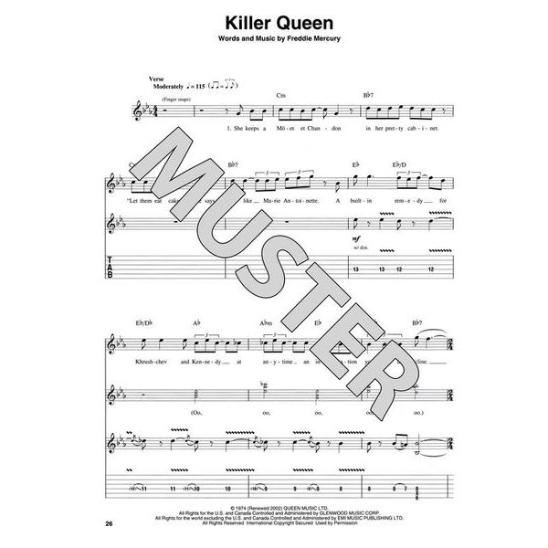 Hal Leonard Guitar Play-Along Queen
