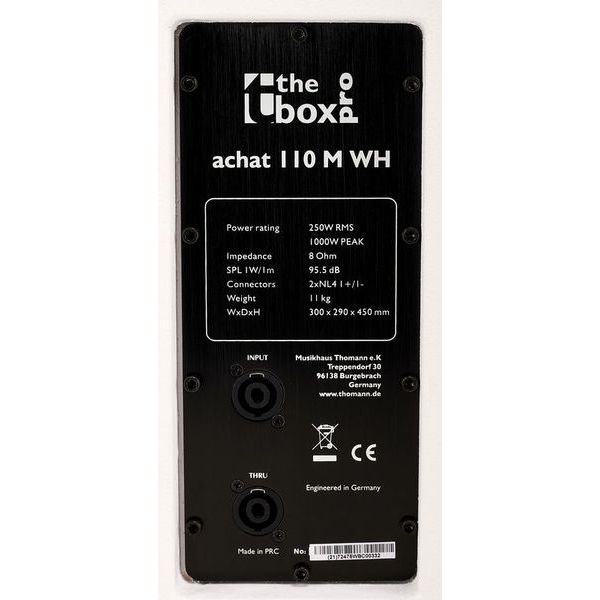 the box pro Achat 110 M WH