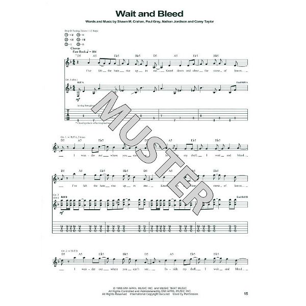 Hal Leonard Slipknot