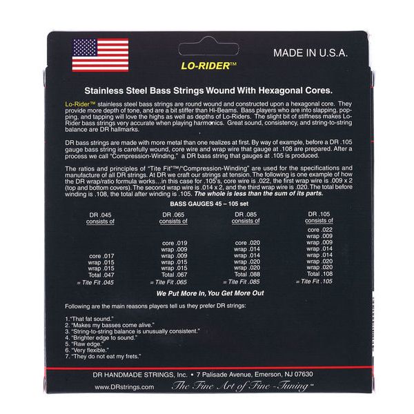 DR Strings LoRider MH545 Thomann United States