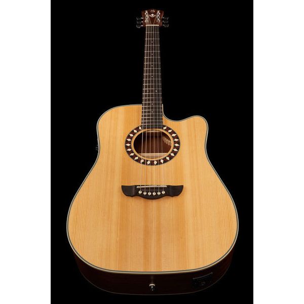 Guitare acoustique Harley Benton HB Custom Line CLD10SCE BKS Test, Avis & Comparatif