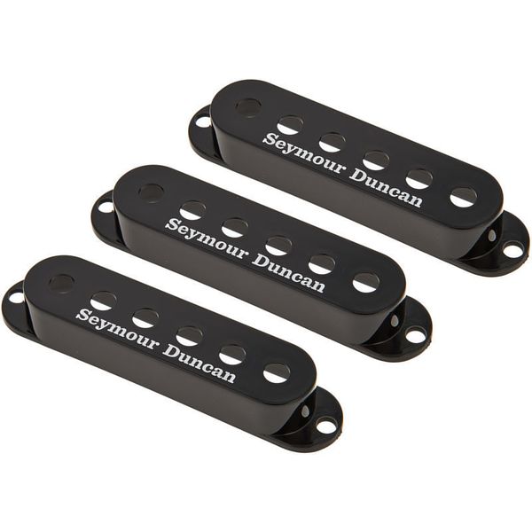 SEYMOUR DUNCAN TALL PICK-UP COVER BLACK W/DUNCAN LOGO To Fit YJM Pick-ups 