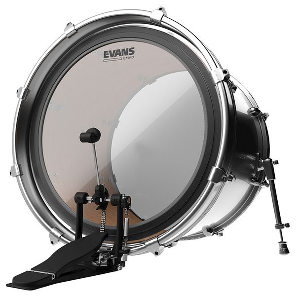 Evans 26" EMAD Bass Drum Clear Thomann United States