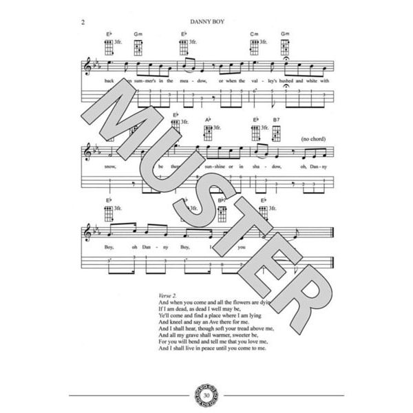 Centerstream Irish Songs For Ukulele Thomann UK