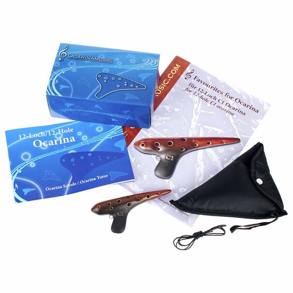Thomann 12H Concert Ocarina C1 long