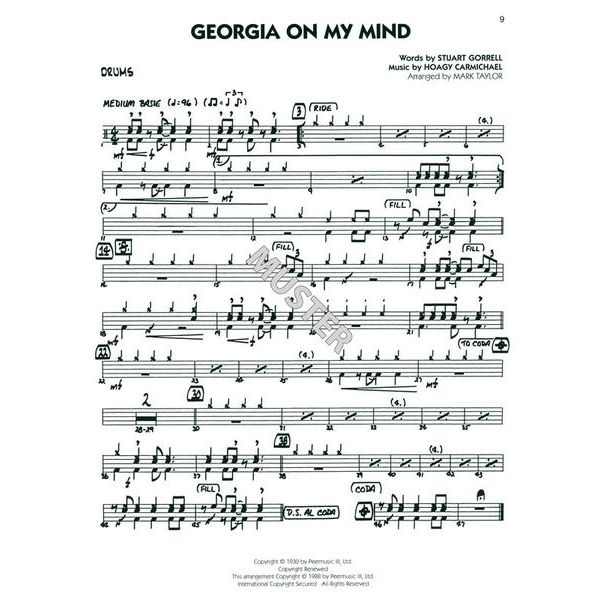 Hal Leonard Big Band Standards Drums Thomann UK