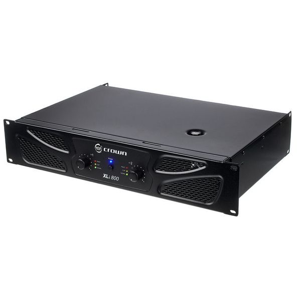 Crown Pro XLi800 600w 2 Channel DJ/PA Power Amplifier Professional Amp XLI 800 