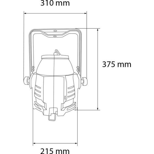 Stairville Stage Par CX-3 RGBW 18x8W