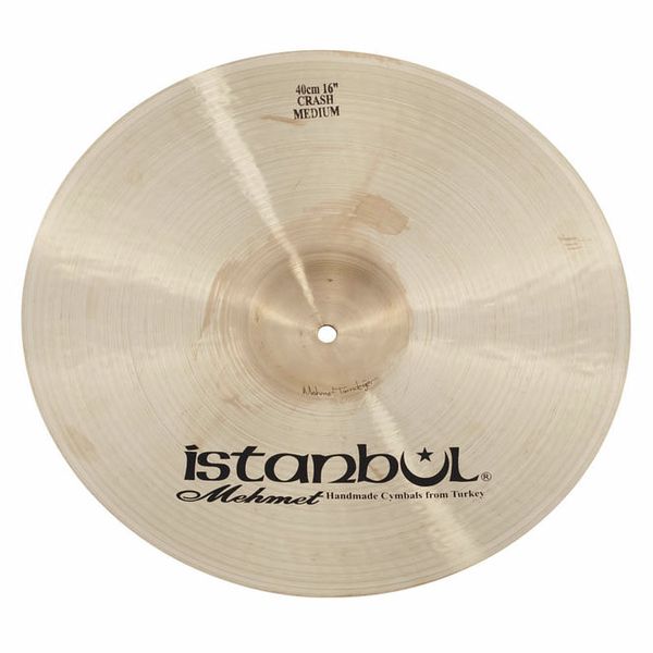 Istanbul Mehmet Cymbals Modern Series MH-SC16 16-Inch Radiant MultiHoley Crash Cymbal 
