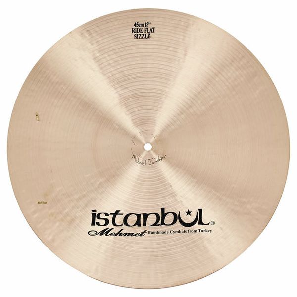 Istanbul Mehmet 18" Sizzle Flat Ride Tradition