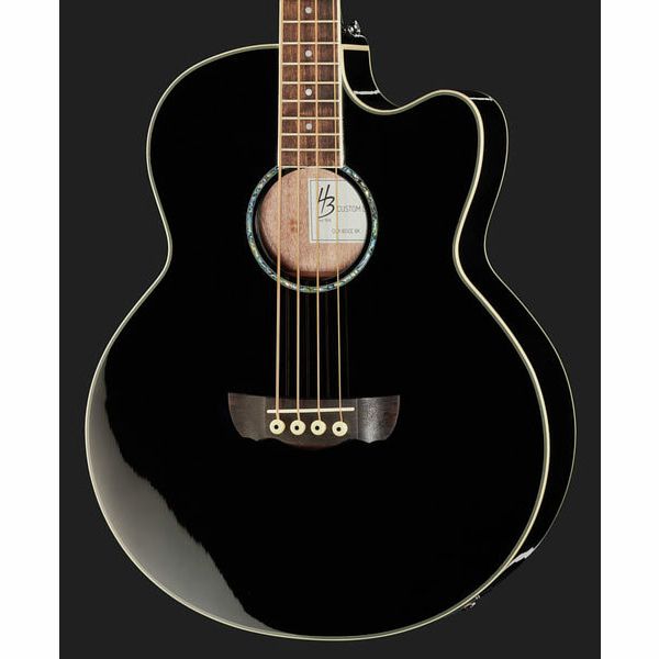 Harley Benton CLB-10SCE BK