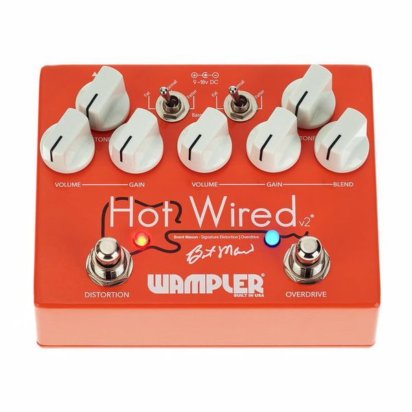 wampler hot wired v2 overdrive pedal