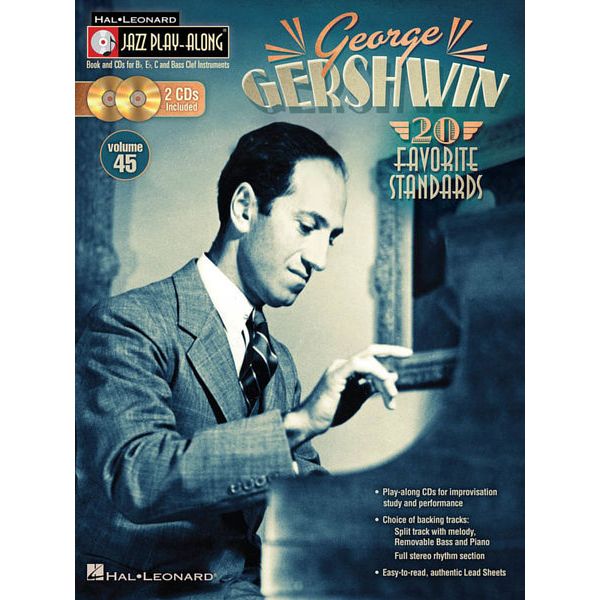 Hal Leonard Jazz Play-Along Gershwin