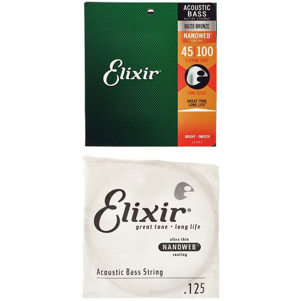 elixir acoustic bass strings