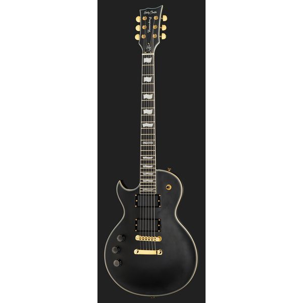 Test, Avis Guitare électrique Harley Benton SC1000LH SBK Progressi Bundle Pincez moi