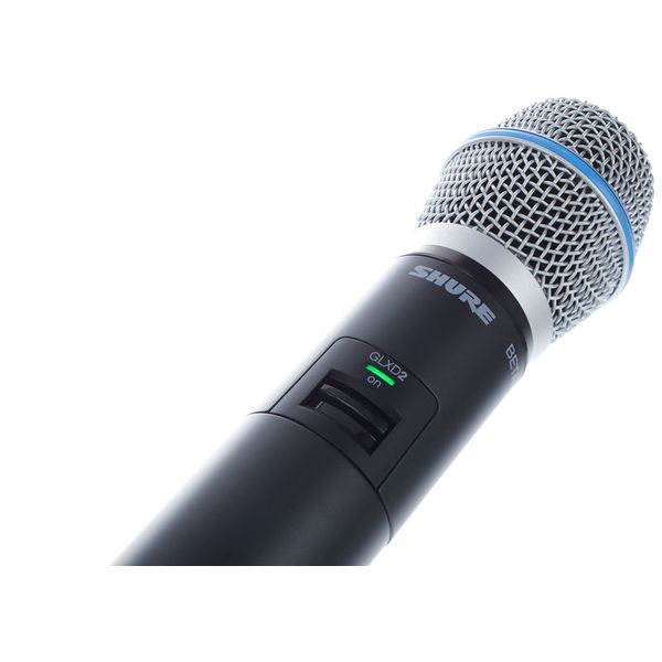 Shure GLXD24/B87A-Z2 Digital Wireless Microphone System with BETA 87A Vocal Mic 