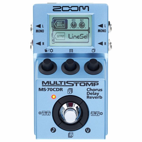第1位獲得！】 MULTI STOMP MS-70CDR ZOOM - レコーディング/PA機器 