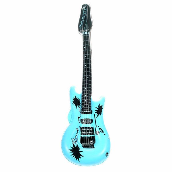 1 Stück Aufblasbare Luftgitarren "E-Gitarre" 100 cm Luftgitarre Air Luft Guitar 