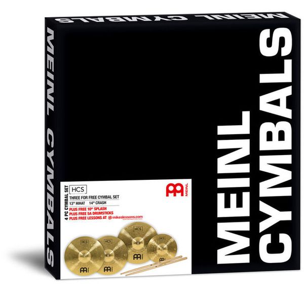 Meinl HCS1314+10S Cymbal Set