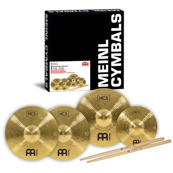 Meinl HCS1314+10S Cymbal Set