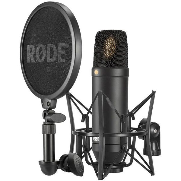 Rode NT1-A Studio Großmembran Mikrofon Home Recording Mic Spinne Popkiller Set 