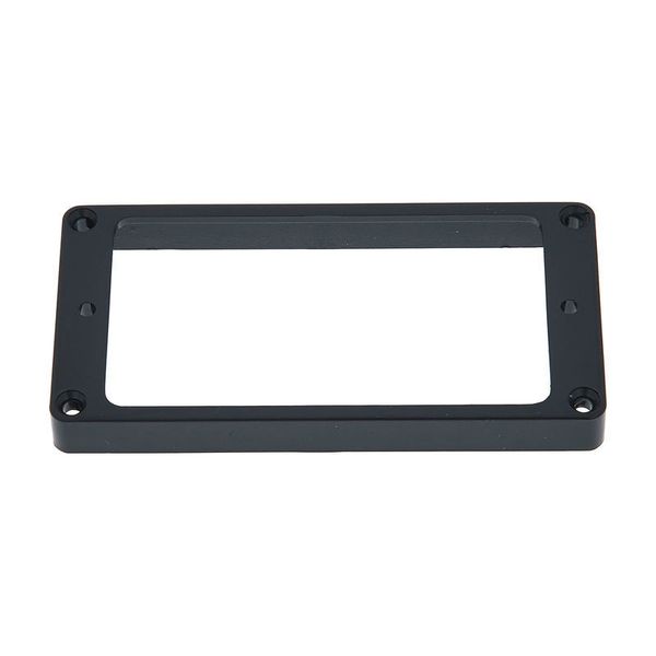 Harley Benton Hu Frame Flat Top Black Bridge