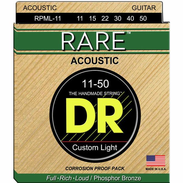 DR Strings Rare Acoustic RPML-11