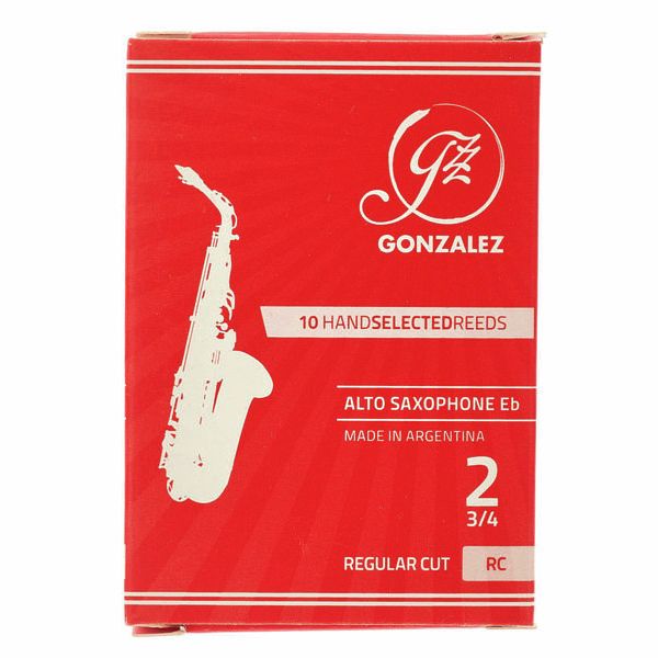 Gonzalez Alto Saxophone Reeds 3 1/2 Jazz Local 627 