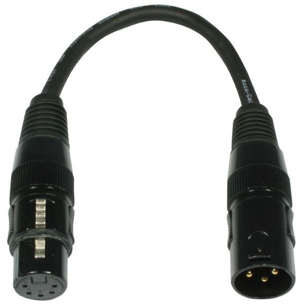 ADJ DMX Adapter Cable DMXT/3M5F