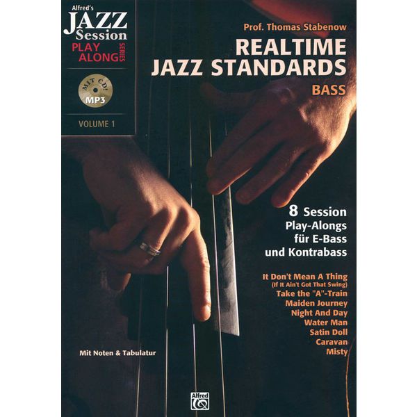 Alfred Music Publishing Realtime Jazz Standards Bass