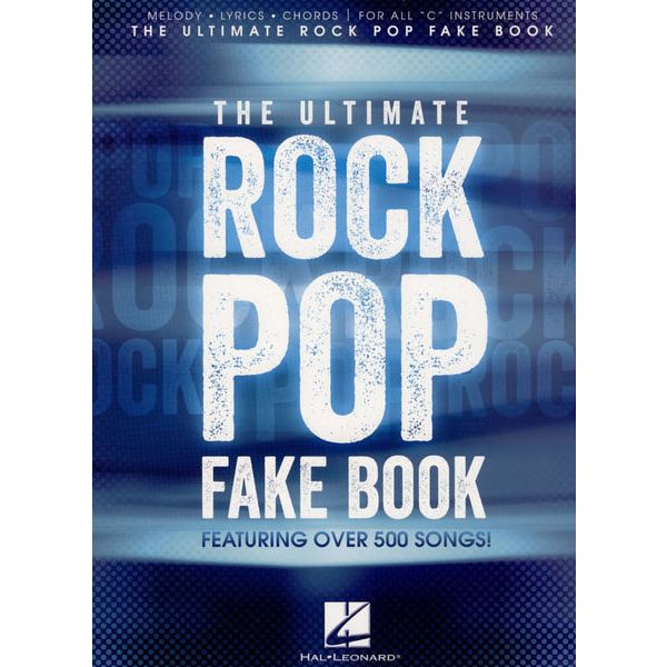 Hal Leonard Ultimate Rock Pop Fake Book