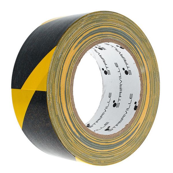 Stairville Cloth Warning Tape B/Y