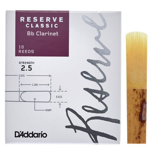 DAddario Woodwinds Reserve Clarinet Classic 2.5