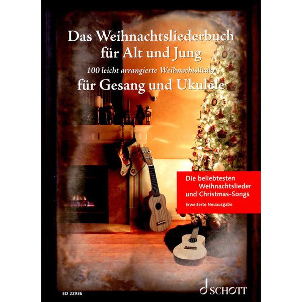 Schott Weihnachtsliederbuch Ukulele