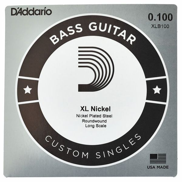 daddario single bass strings